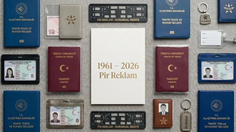 Pir Reklam 65. yıl — 1961'den bugüne Türkiye'nin köklü promosyon ürünleri üreticisi