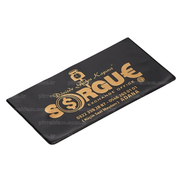 Pvc Döviz Kabı Siyah