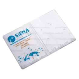 P-SF-E20+S3 Ekonomik Şeffaf Pvc Pasaport Kılıfı (0,20 Micron)