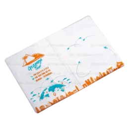 P-SF-E20+S2 Ekonomik Şeffaf Pvc Pasaport Kılıfı