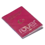 P-SF-L30+S1G Lüx Kalın Şeffaf Pvc Pasaport Kılıfı (0,30 Micron)