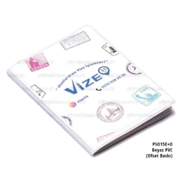 P-OF-L25 Ofset Baskı Folyo Pvc Pasaport Kılıfı