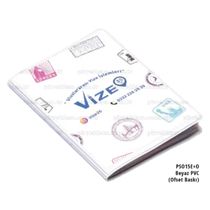 P-OF-L25 Ofset Baskı Folyo Pvc Pasaport Kılıfı