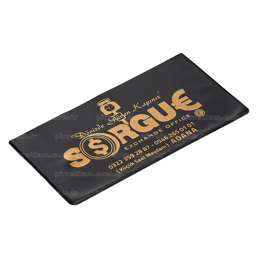 DZ-K-E15+S1 Küçük Boy Ekonomik Pvc Döviz Kabı (İnce 0,15 Micron)